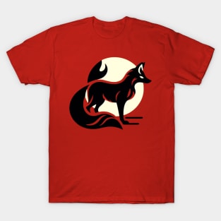 Fox  silhouette T-Shirt